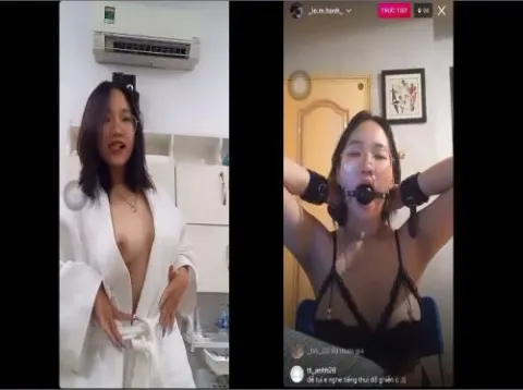  Lê Mỹ Hạnh nhà em đầy đủ đồ chơi bạo dâm