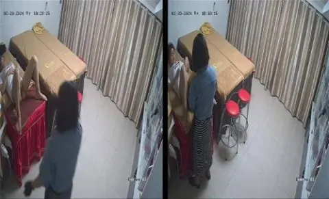 Hack camera em gái được chồng cho tiền đi spa triệt lông bướm